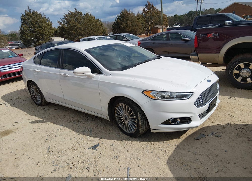 2014 FORD FUSION TITANIUM VIN: 3FA6P0K98ER387525