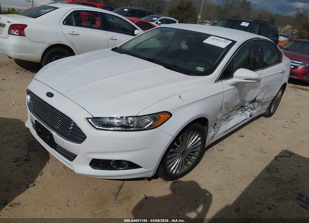 2014 FORD FUSION TITANIUM VIN: 3FA6P0K98ER387525