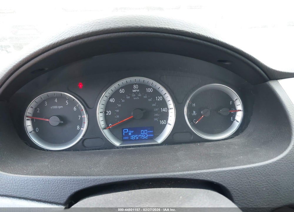 2009 HYUNDAI SONATA SE V6 VIN: 5NPEU46F79H464741