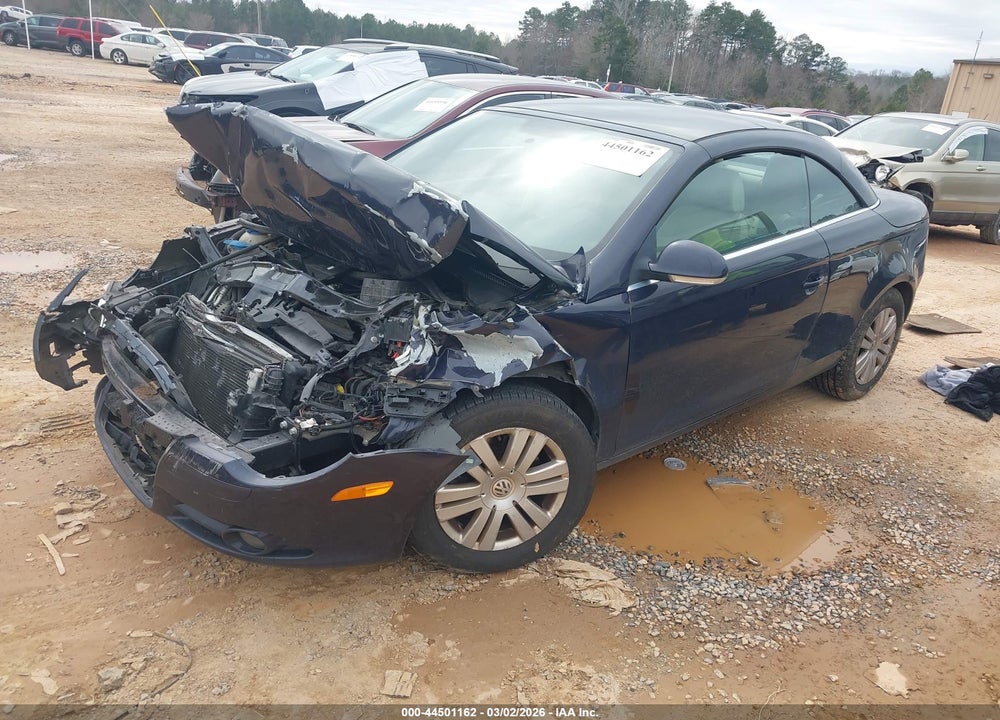 2008 VOLKSWAGEN EOS KOMFORT/TURBO VIN: WVWBA71F78V055917