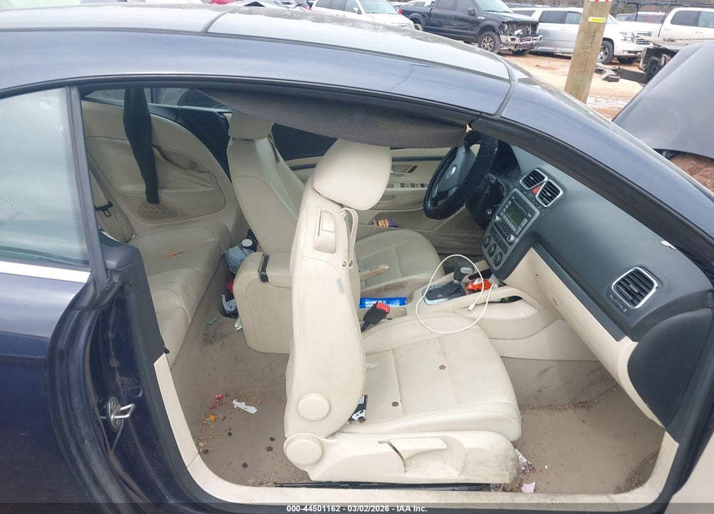 2008 VOLKSWAGEN EOS KOMFORT/TURBO VIN: WVWBA71F78V055917