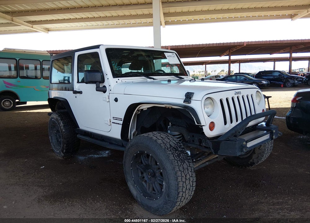 2012 JEEP WRANGLER SPORT VIN: 1C4AJWAG2CL283049