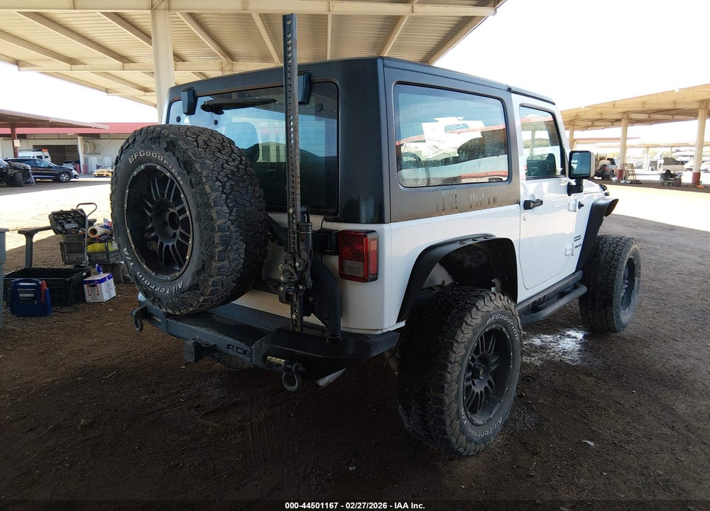 2012 JEEP WRANGLER SPORT VIN: 1C4AJWAG2CL283049