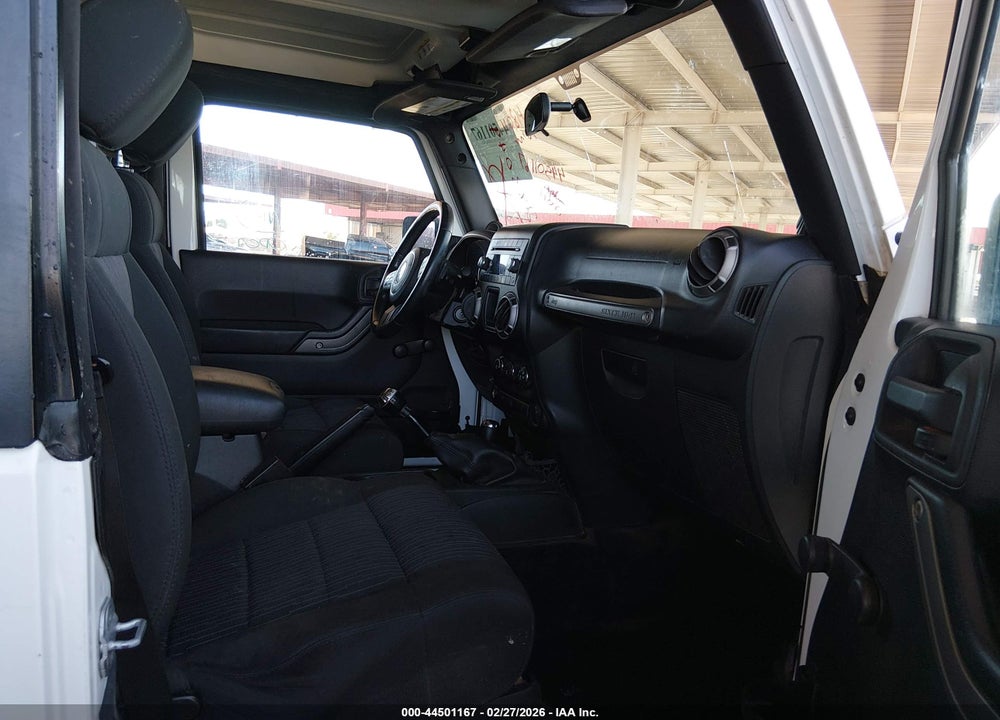 2012 JEEP WRANGLER SPORT VIN: 1C4AJWAG2CL283049