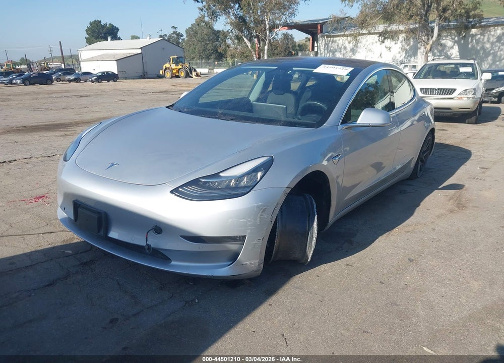 2018 TESLA MODEL 3 LONG RANGE/MID RANGE VIN: 5YJ3E1EA9JF020191