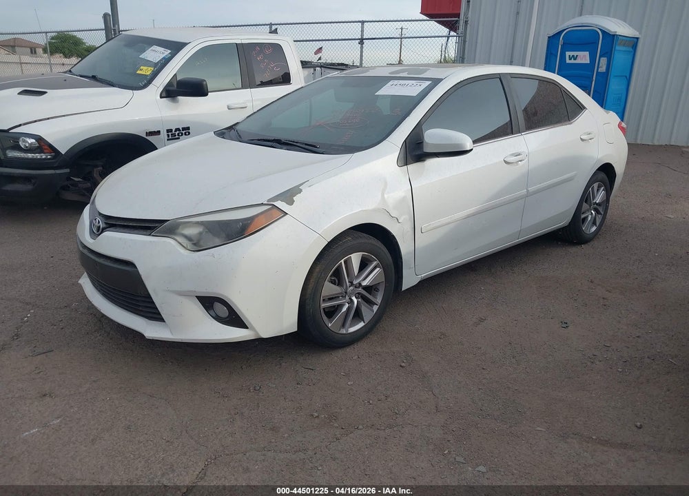 2015 TOYOTA COROLLA LE ECO PLUS VIN: 5YFBPRHE0FP318031
