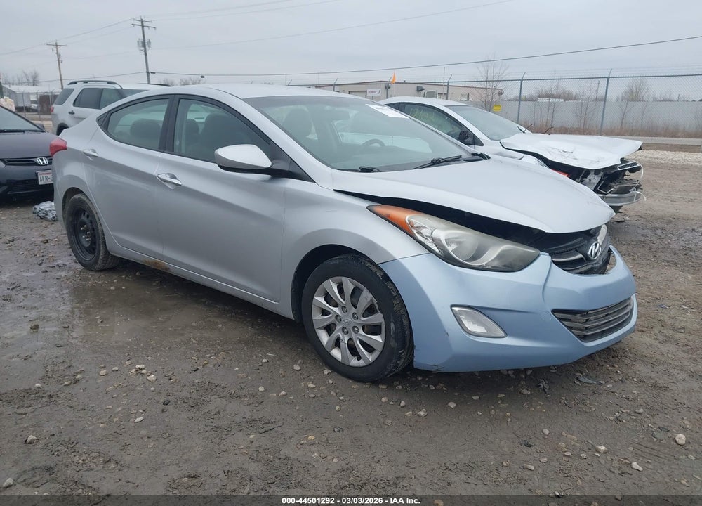 2011 HYUNDAI ELANTRA GLS VIN: 5NPDH4AE8BH048296