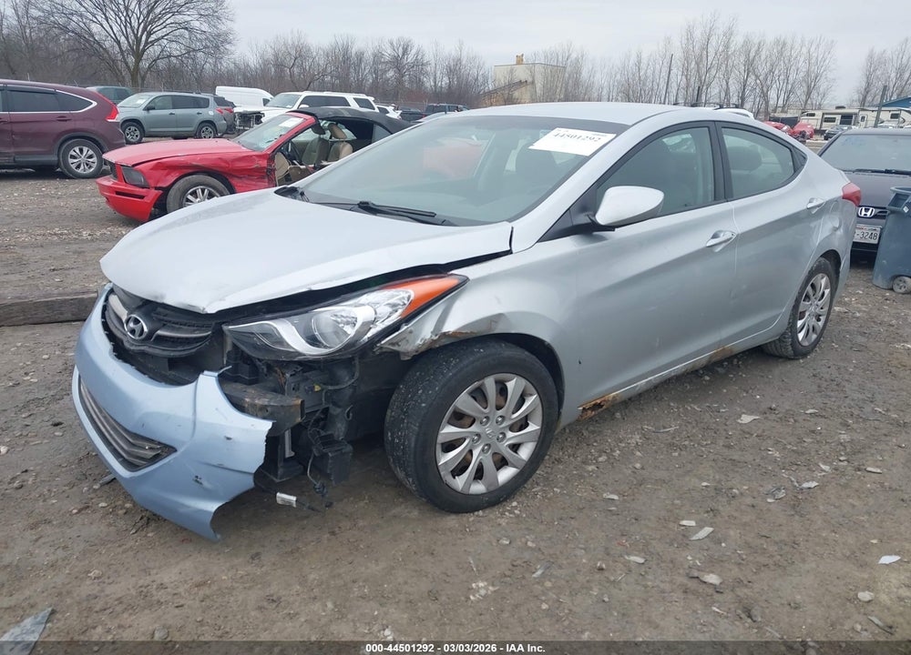 2011 HYUNDAI ELANTRA GLS VIN: 5NPDH4AE8BH048296