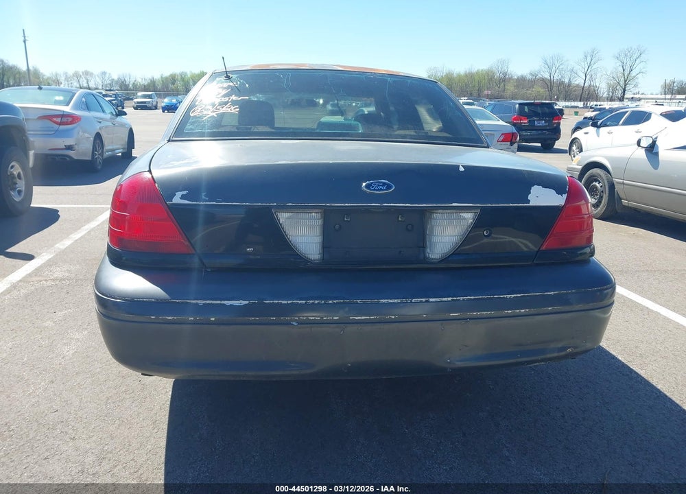 2003 FORD CROWN VICTORIA POLICE VIN: 2FAHP71W03X178609