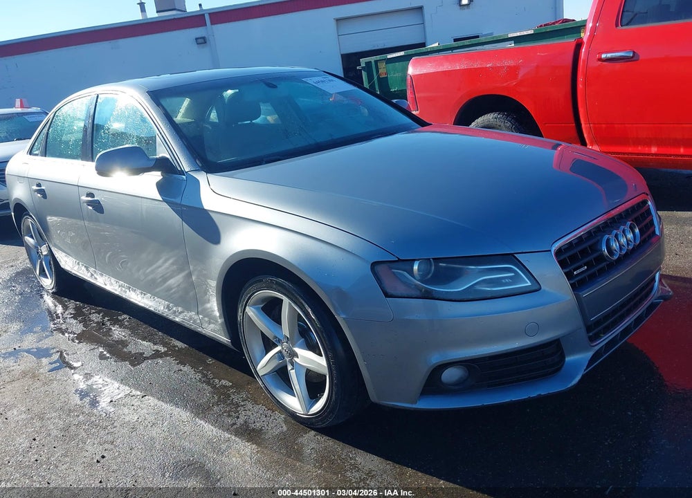 2011 AUDI A4 2.0T PREMIUM VIN: WAUKFAFL5BN030273