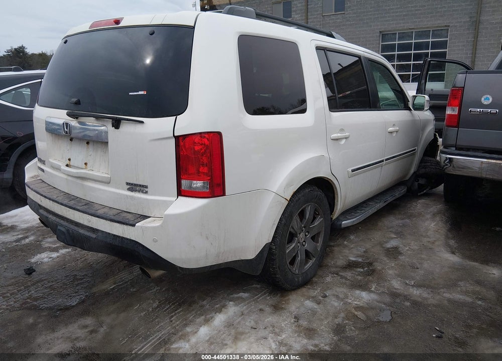 2012 HONDA PILOT TOURING VIN: 5FNYF4H95CB047025