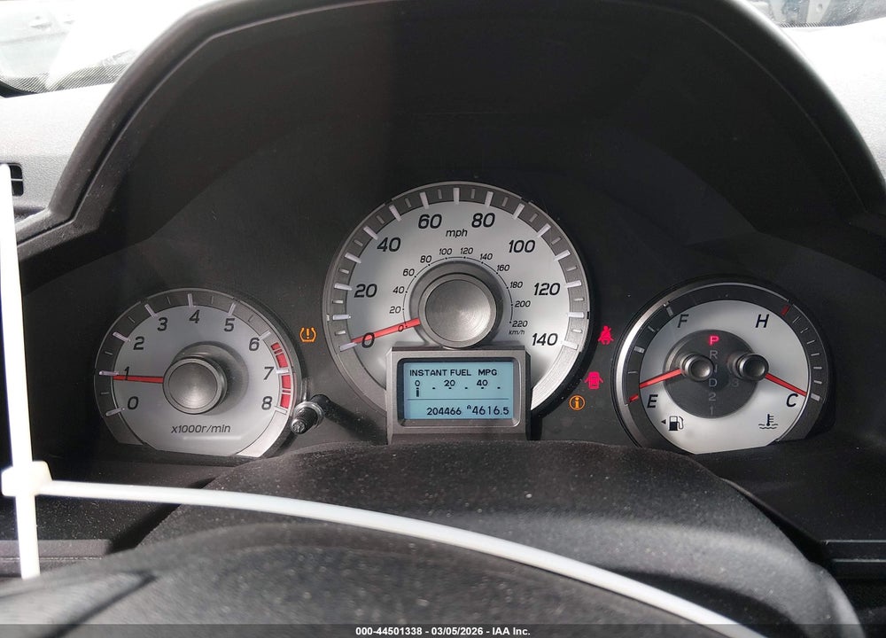 2012 HONDA PILOT TOURING VIN: 5FNYF4H95CB047025