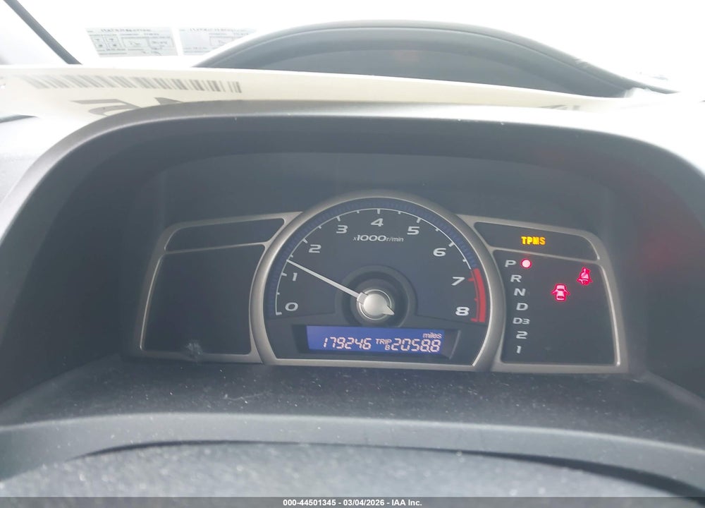 2011 HONDA CIVIC VP VIN: 19XFA1F39BE047570