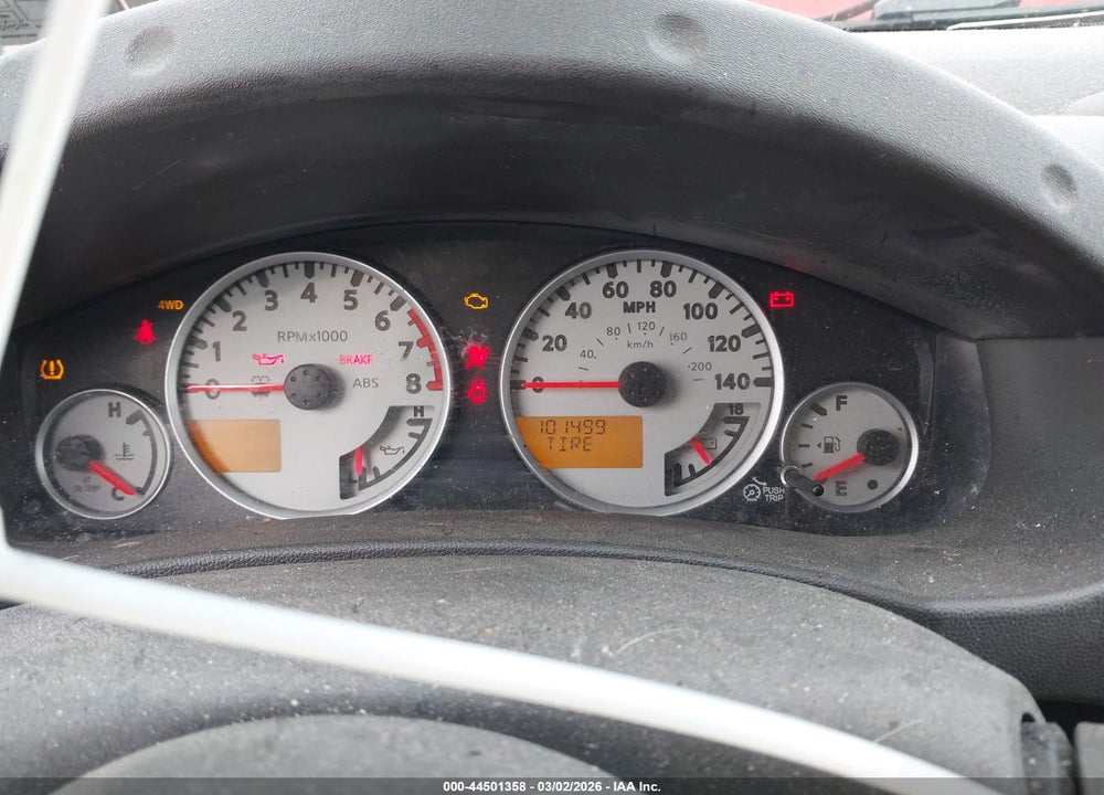2012 NISSAN FRONTIER PRO-4X VIN: 1N6AD0CWXCC470304