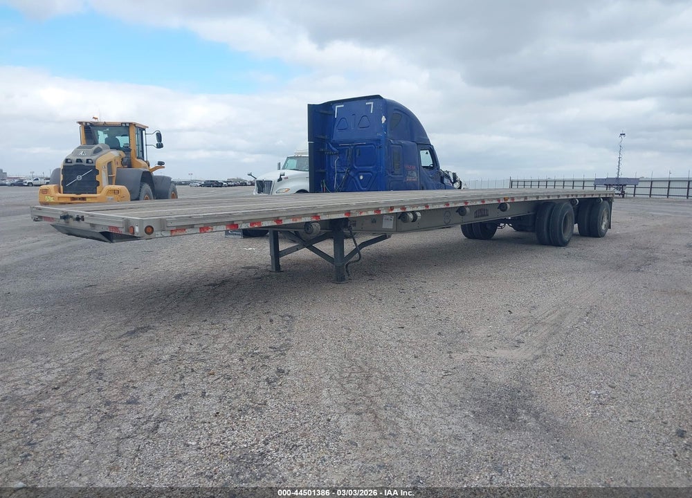 2007 CHAPARRAL MANUFACTURING FLATBED SEMI TRAILER VIN: 1C92F482X7M949962