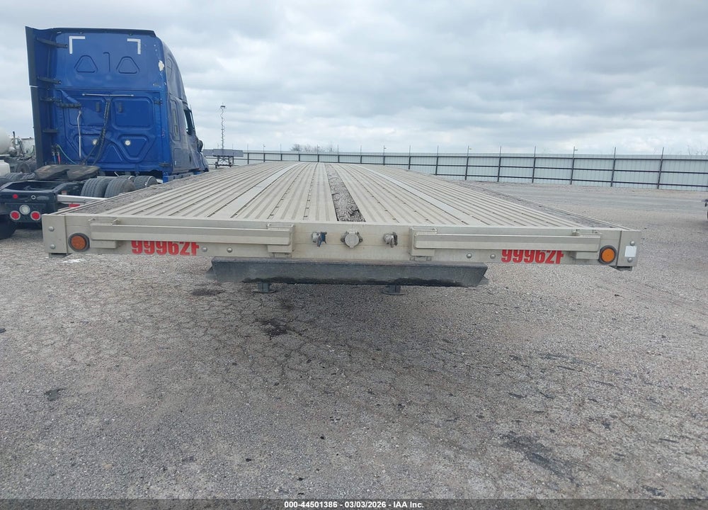 2007 CHAPARRAL MANUFACTURING FLATBED SEMI TRAILER VIN: 1C92F482X7M949962
