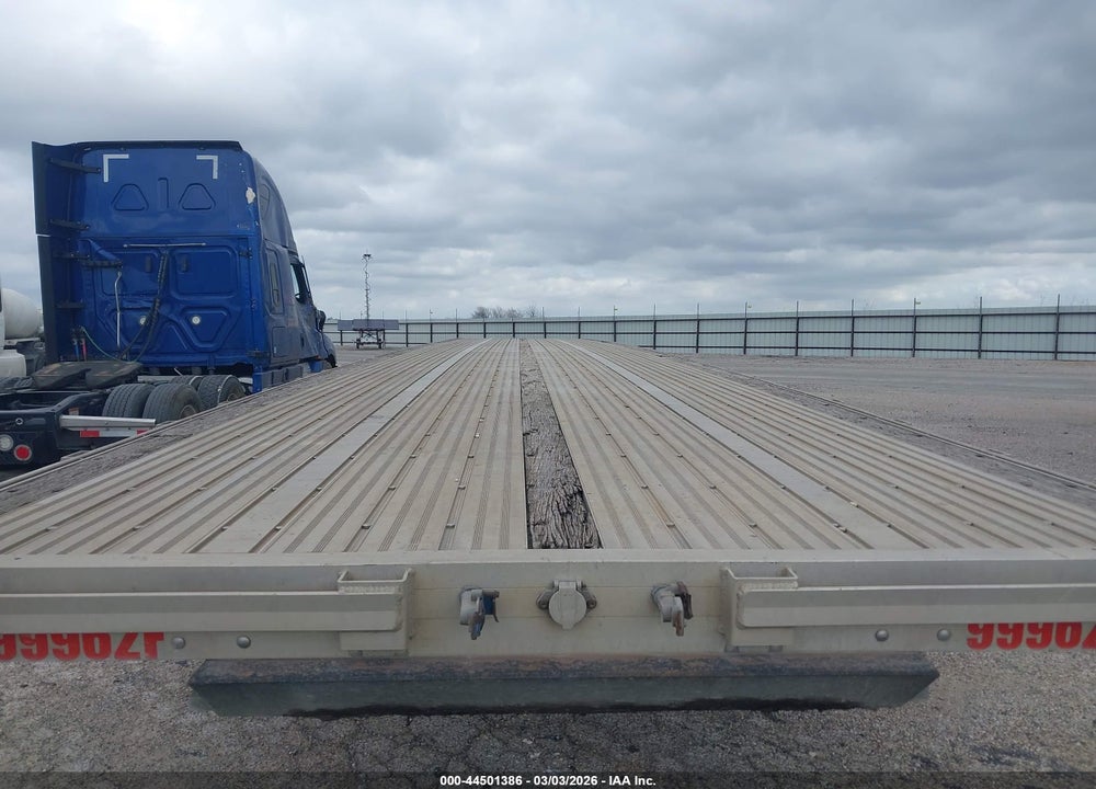 2007 CHAPARRAL MANUFACTURING FLATBED SEMI TRAILER VIN: 1C92F482X7M949962