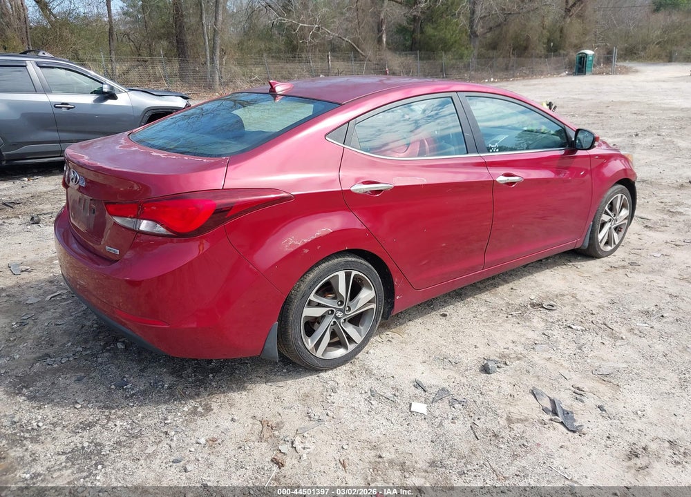2015 HYUNDAI ELANTRA LIMITED VIN: 5NPDH4AE8FH587166