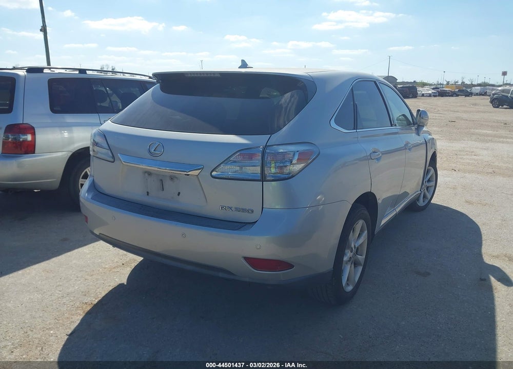 2012 LEXUS RX 350 VIN: 2T2ZK1BA4CC066053