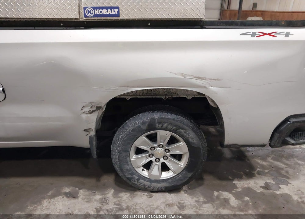2020 CHEVROLET SILVERADO 1500 4WD  LONG BED WT VIN: 3GCNYAEH4LG344885