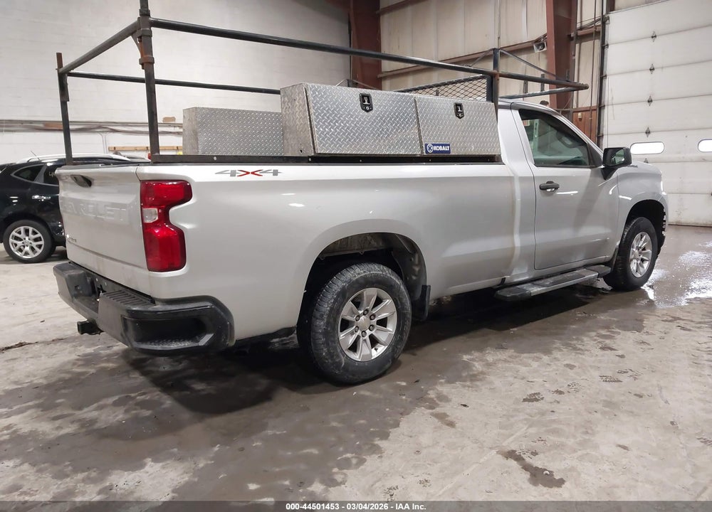 2020 CHEVROLET SILVERADO 1500 4WD  LONG BED WT VIN: 3GCNYAEH4LG344885