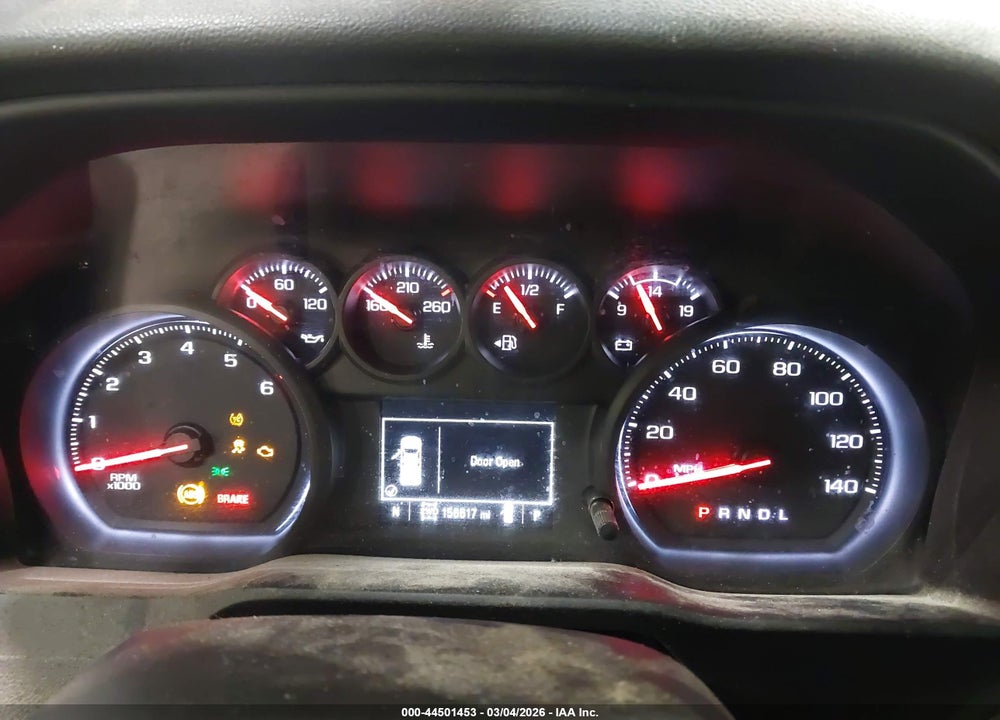 2020 CHEVROLET SILVERADO 1500 4WD  LONG BED WT VIN: 3GCNYAEH4LG344885