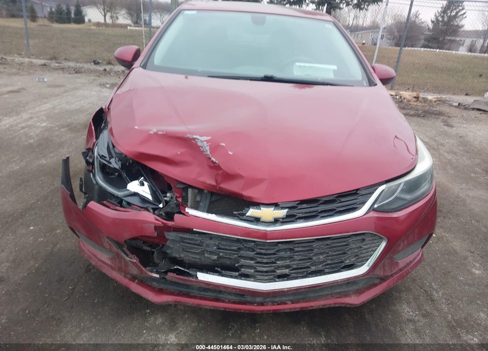 2017 CHEVROLET CRUZE LT AUTO VIN: 1G1BE5SM3H7156231