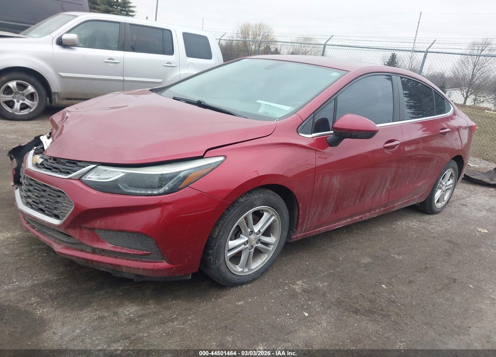 2017 CHEVROLET CRUZE LT AUTO VIN: 1G1BE5SM3H7156231