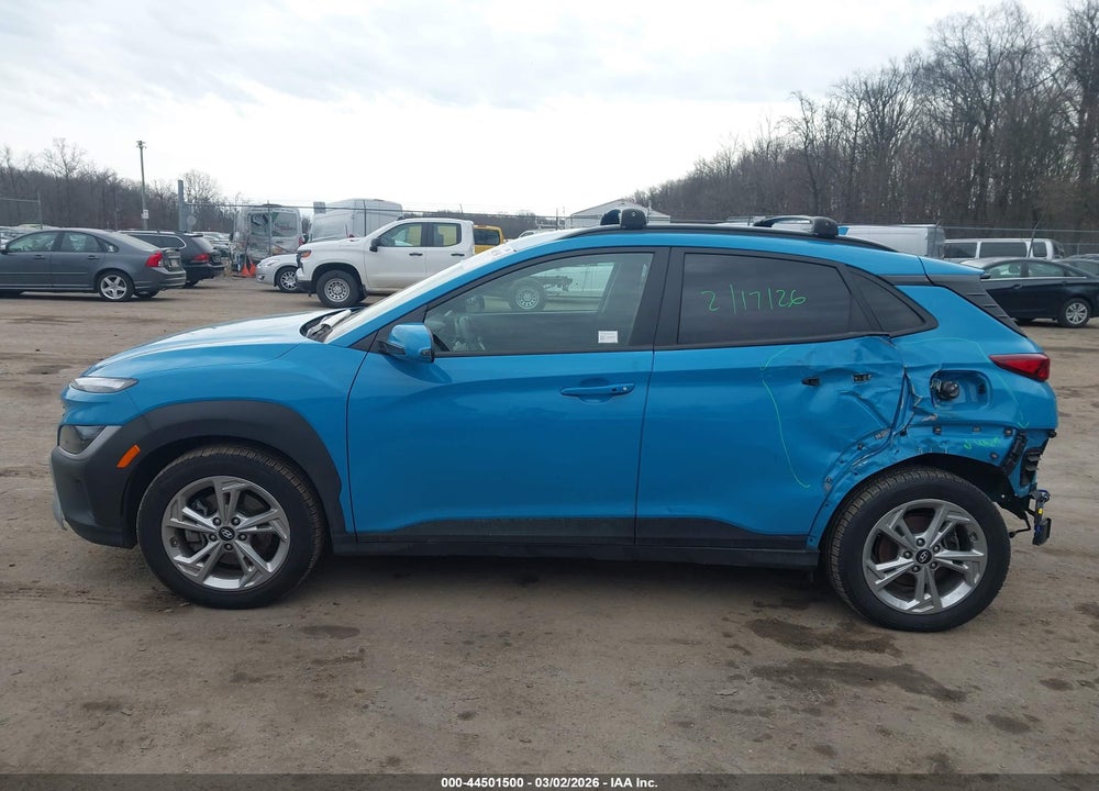 2023 HYUNDAI KONA SEL VIN: KM8K6CAB8PU999247