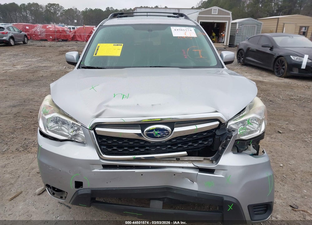 2015 SUBARU FORESTER 2.5I PREMIUM VIN: JF2SJADCXFH814958