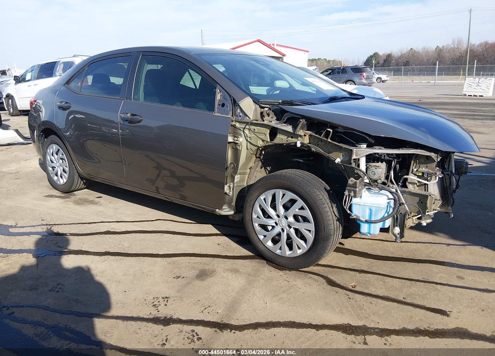 2019 TOYOTA COROLLA LE VIN: 5YFBURHE8KP944042