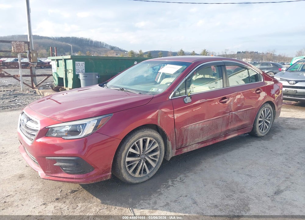 2019 SUBARU LEGACY 2.5I PREMIUM VIN: 4S3BNAF67K3012174