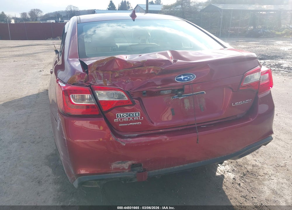 2019 SUBARU LEGACY 2.5I PREMIUM VIN: 4S3BNAF67K3012174