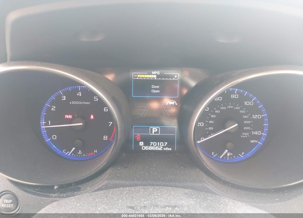 2019 SUBARU LEGACY 2.5I PREMIUM VIN: 4S3BNAF67K3012174