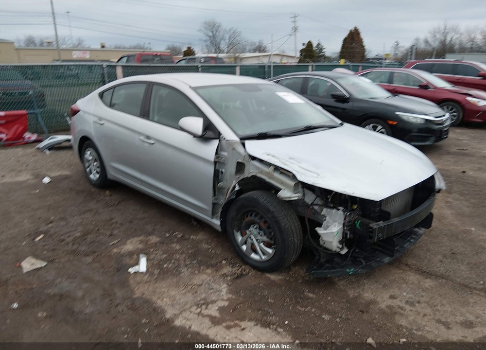 2019 HYUNDAI ELANTRA SE VIN: KMHD74LF3KU780782