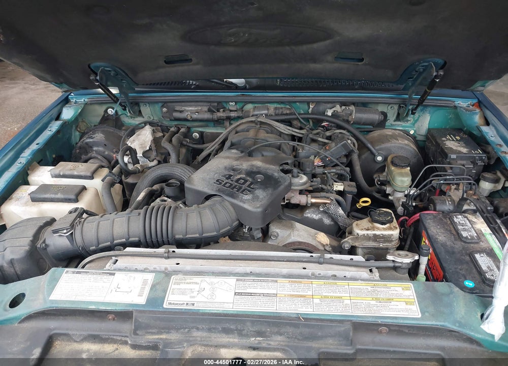 2001 FORD EXPLORER SPORT VIN: 1FMYU60EX1UC52995