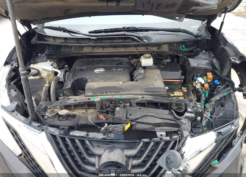 2018 NISSAN MURANO PLATINUM VIN: 5N1AZ2MG2JN180711