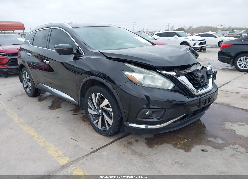 2018 NISSAN MURANO PLATINUM VIN: 5N1AZ2MG2JN180711