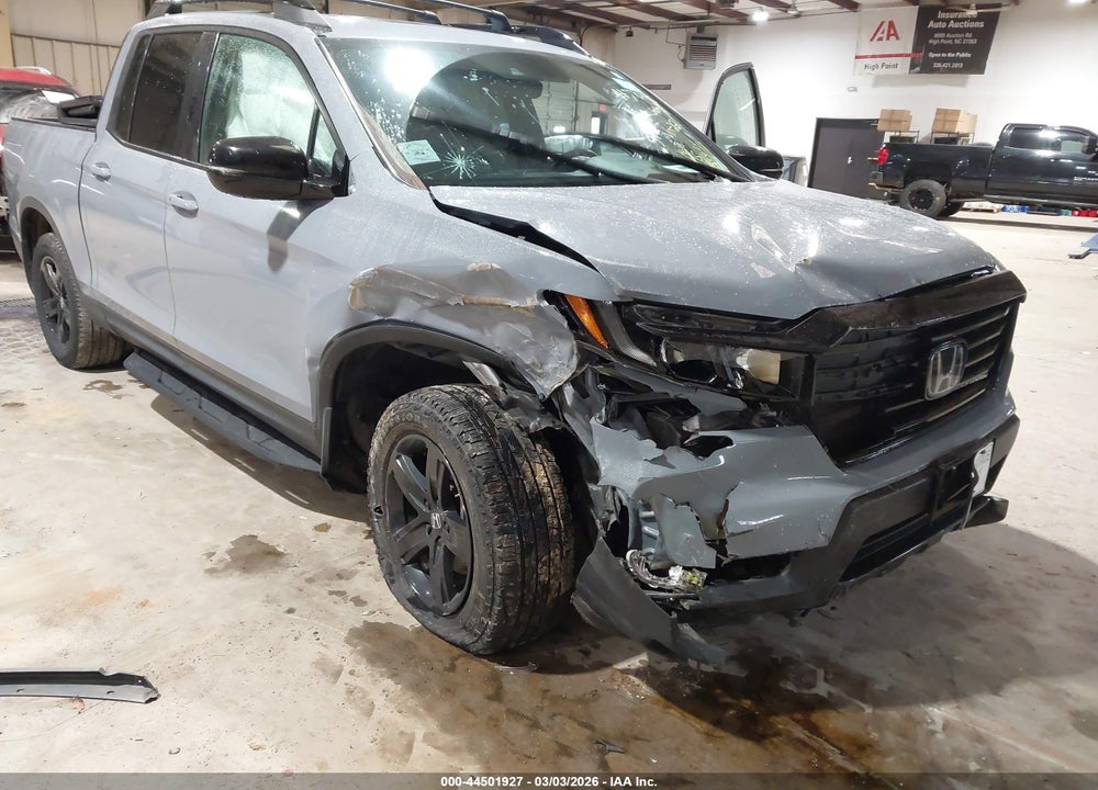 2022 HONDA RIDGELINE BLACK EDITION VIN: 5FPYK3F89NB032621