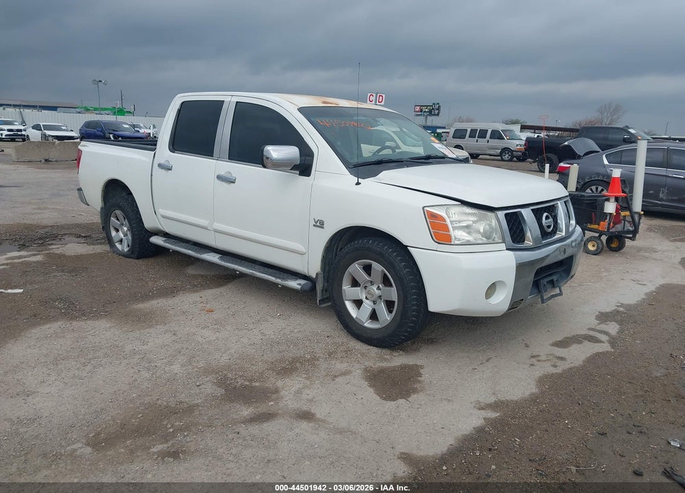 2004 NISSAN TITAN XE/SE/LE VIN: 1N6AA07A04N583398