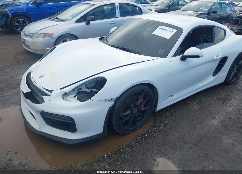 2015 PORSCHE CAYMAN GTS VIN: WP0AB2A86FK183500