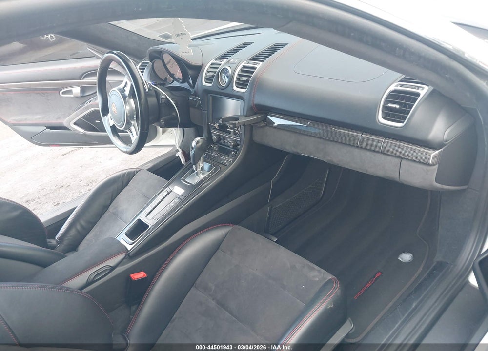 2015 PORSCHE CAYMAN GTS VIN: WP0AB2A86FK183500