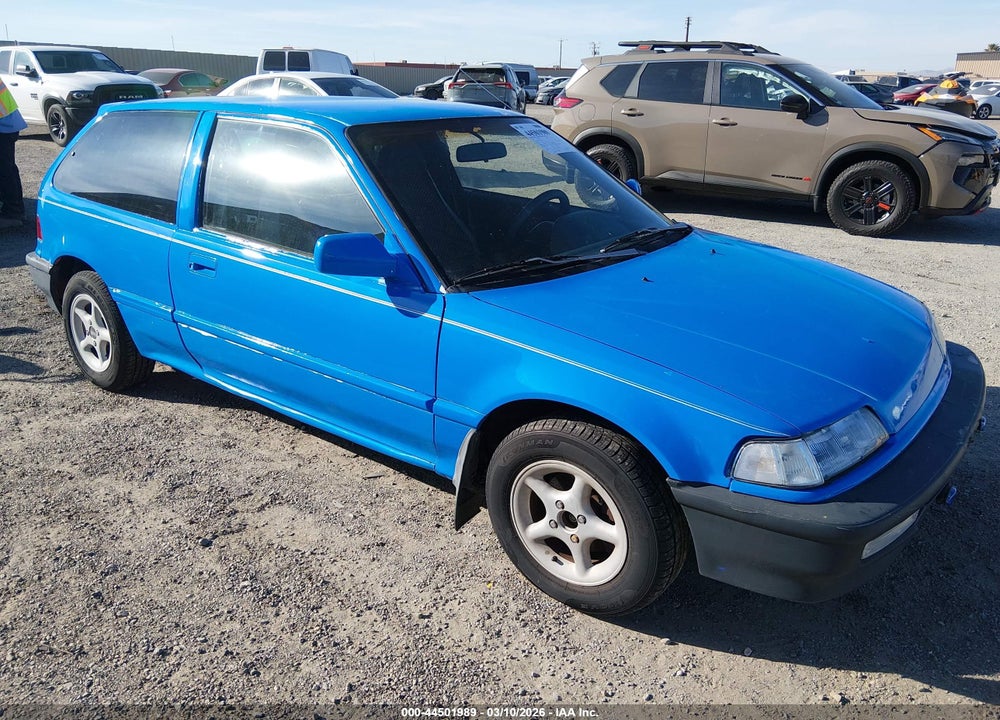 1991 HONDA CIVIC VIN: 2HGED6342MH538732