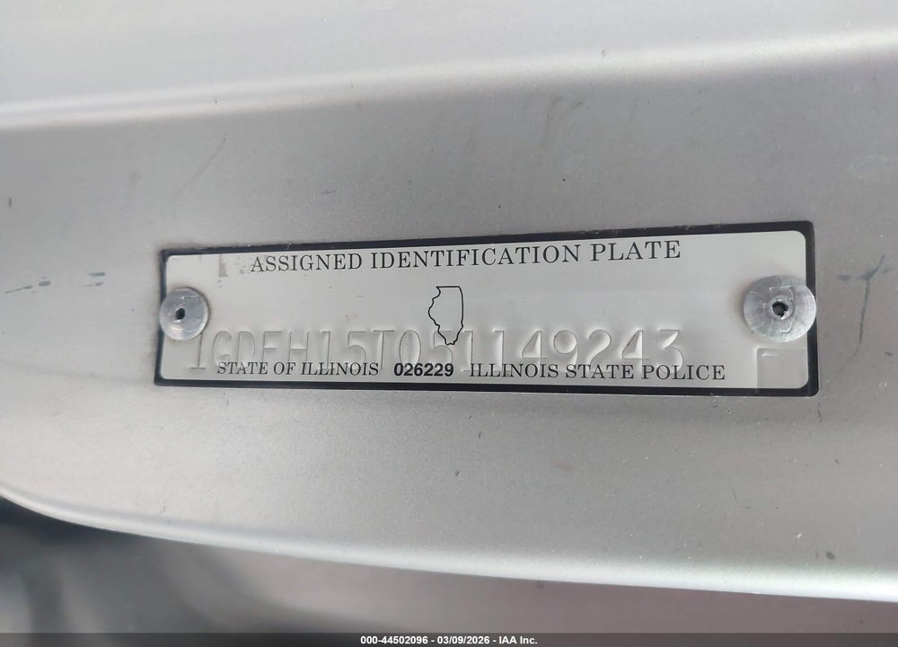 2005 GMC SAVANA UPFITTER VIN: 1GDFH15T051149243