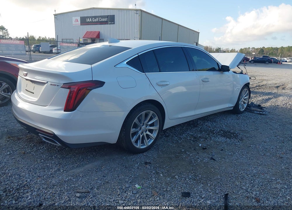 2021 CADILLAC CT5 LUXURY VIN: 1G6DM5RK9M0135008