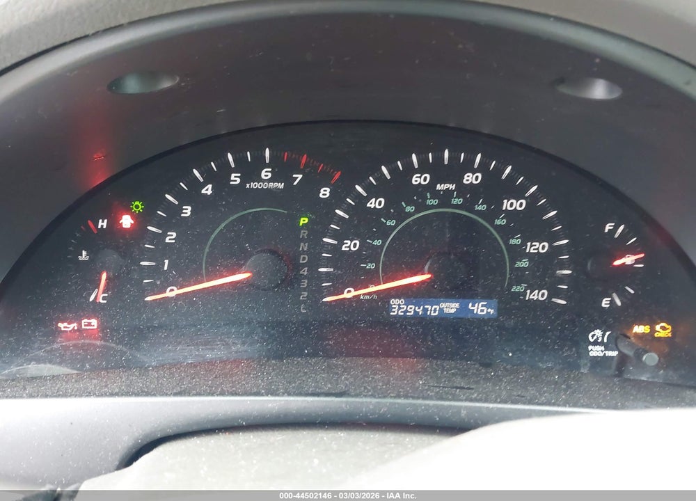 2007 TOYOTA CAMRY LE VIN: 4T1BE46K07U089741