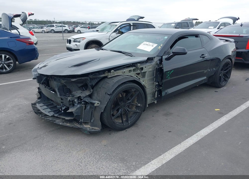 2017 CHEVROLET CAMARO 2SS VIN: 1G1FH1R76H0145024