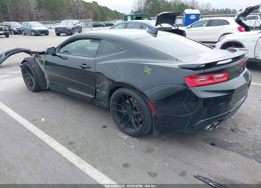 2017 CHEVROLET CAMARO 2SS VIN: 1G1FH1R76H0145024