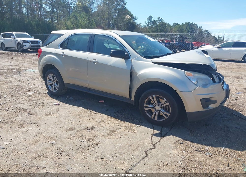 2013 CHEVROLET EQUINOX LS VIN: 2GNALBEK3D6265808