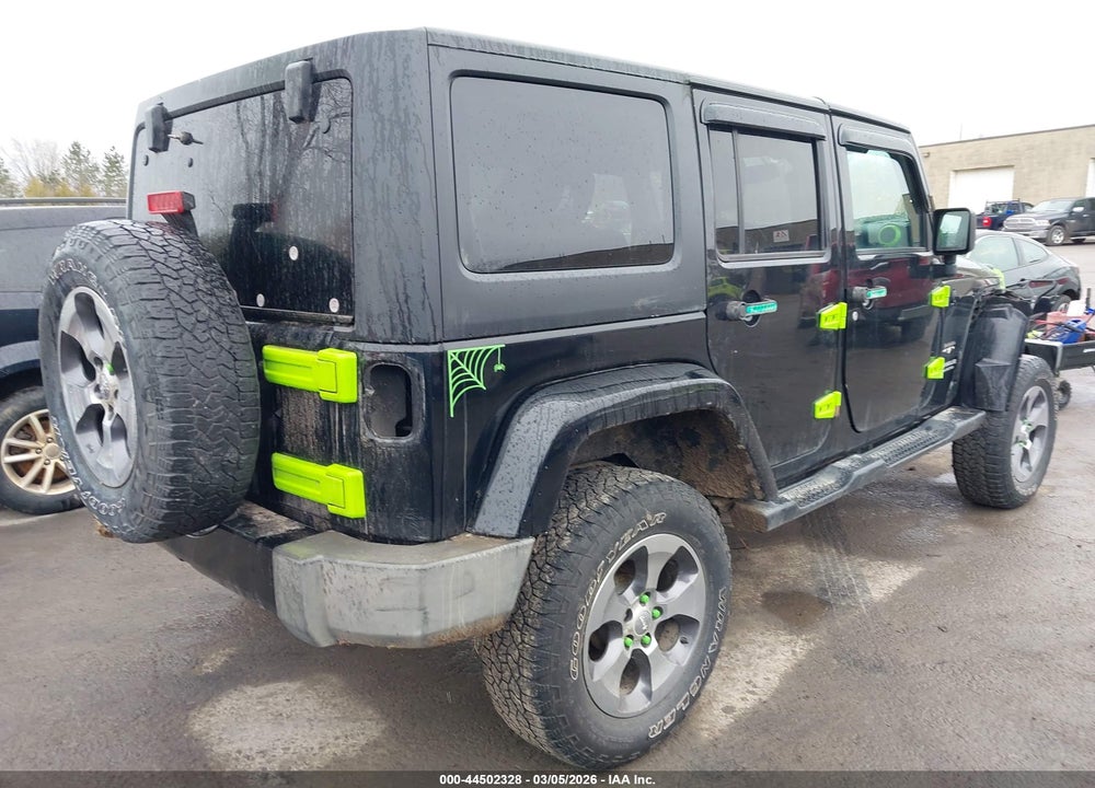 2016 JEEP WRANGLER UNLIMITED SAHARA VIN: 1C4HJWEG7GL179395